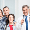 Family meeting with Dr. Michael Bazel in Valley Village to discuss family medical history and preventive care screening